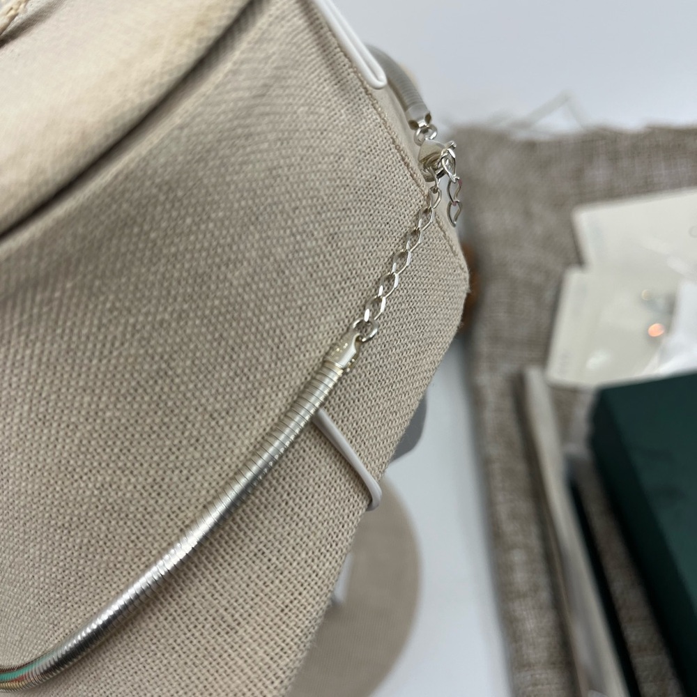 Vintage Milor Italy 925 Sterling Silver Omega Choker Necklace 16-18” Adjustable - Picture 5 of 17